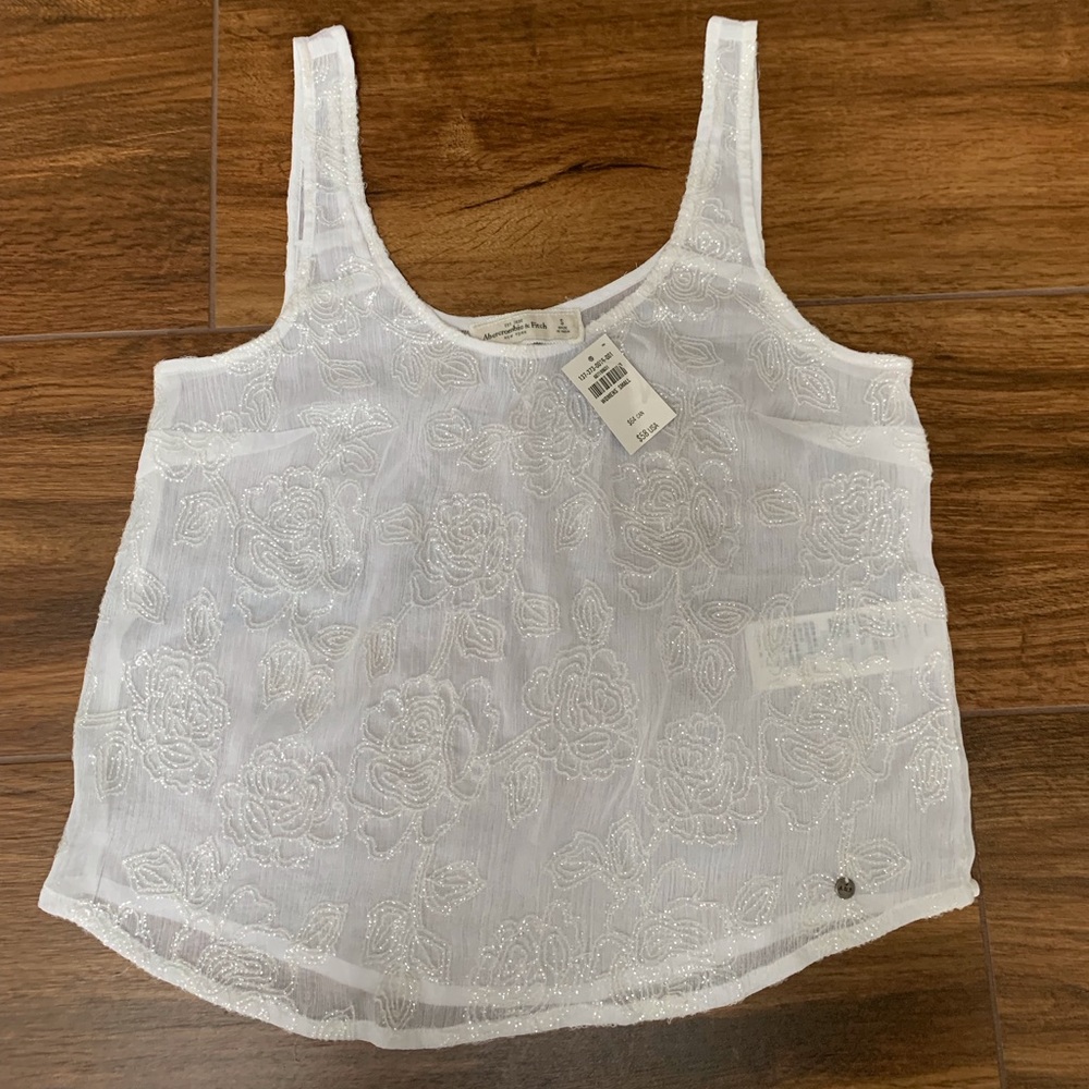 NWT A&F sequined tank